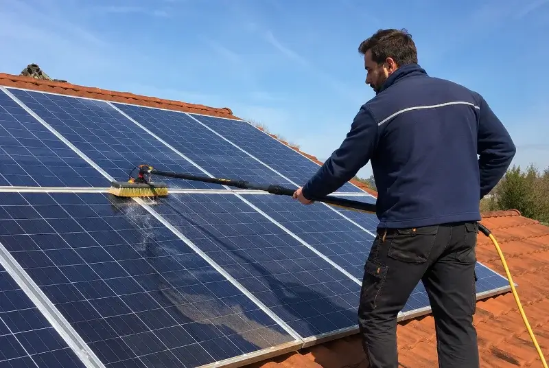 Nettoyage et entretien de panneaux solaires à Héry-sur-Alby